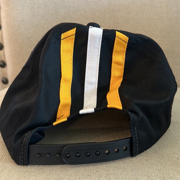 Cat Caterpillar Striped SnapBack Adjustable Baseball Hat Cap Black One Size - Picture 9 of 10